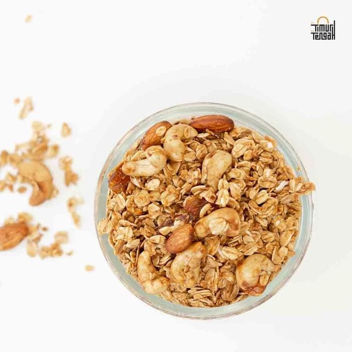 

Rps Granola 250Gr Timur Tengah Sereal Oatmeal Instan Isi Lengkap Kacang Almond Mete Kurma Kismis