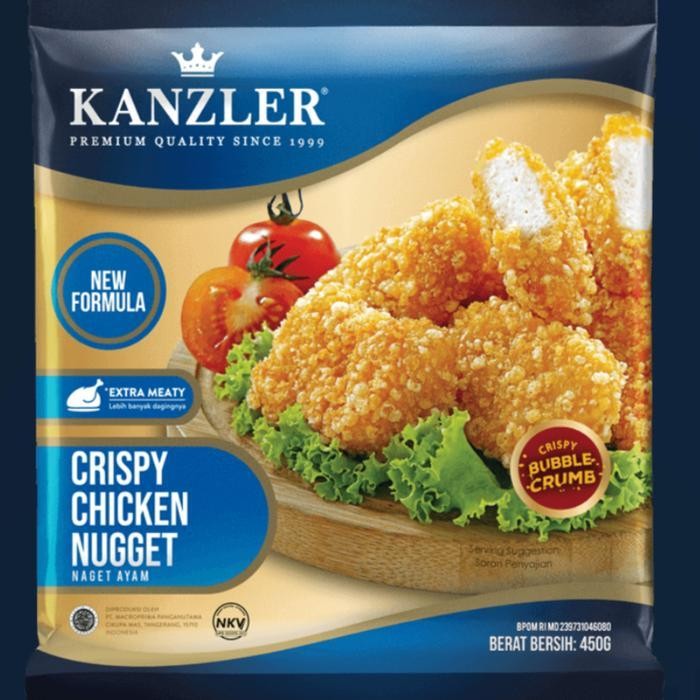 

Ff Kanzler Crispy Chicken Nugget (Naget Ayam) 450Gram