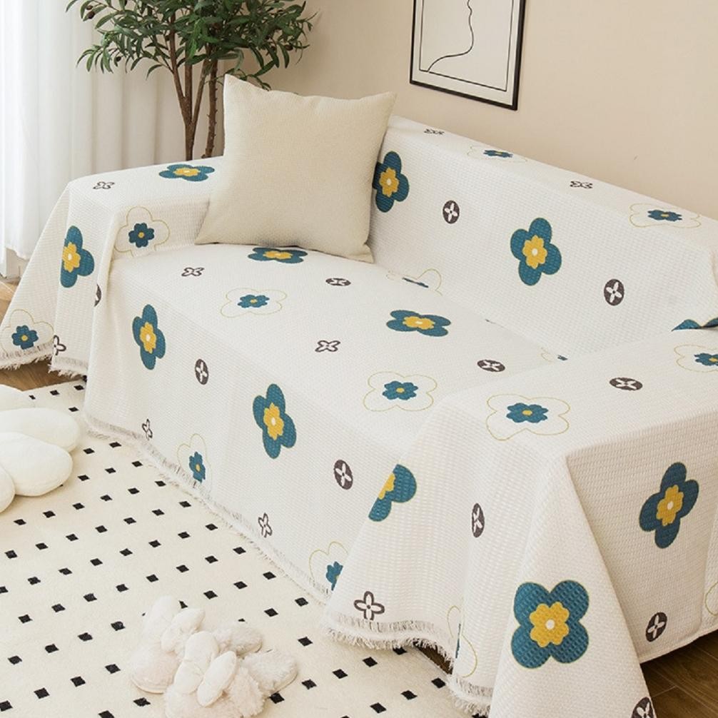 PGOODS - Selimut Sofa Selimut Sarung Sofa Dua Sisi Selimut Multifungsi