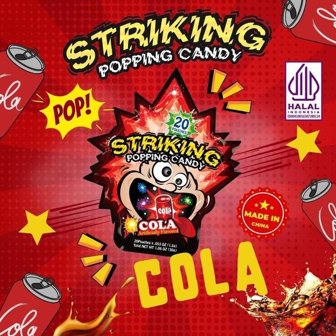 

RPS Striking Popping Candy - Permen Meletup