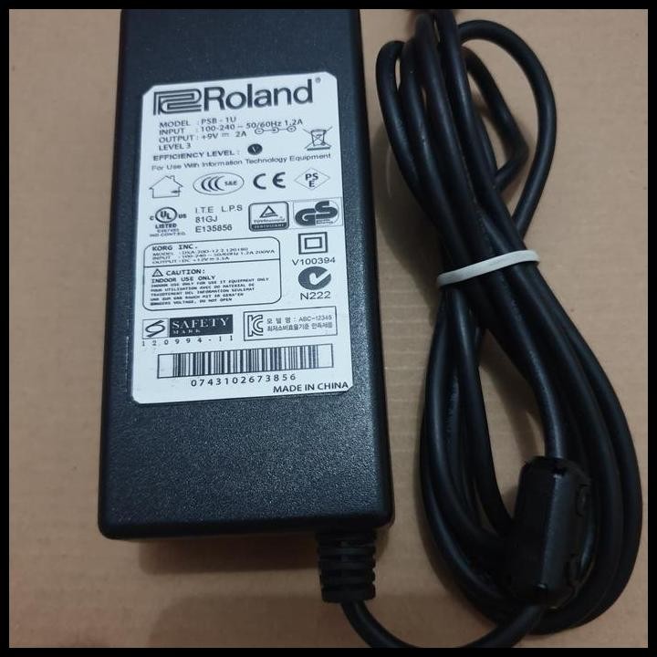 Adaptor Keyboard Roland PSB-4U Power Supply Roland Juno-Di Juno G