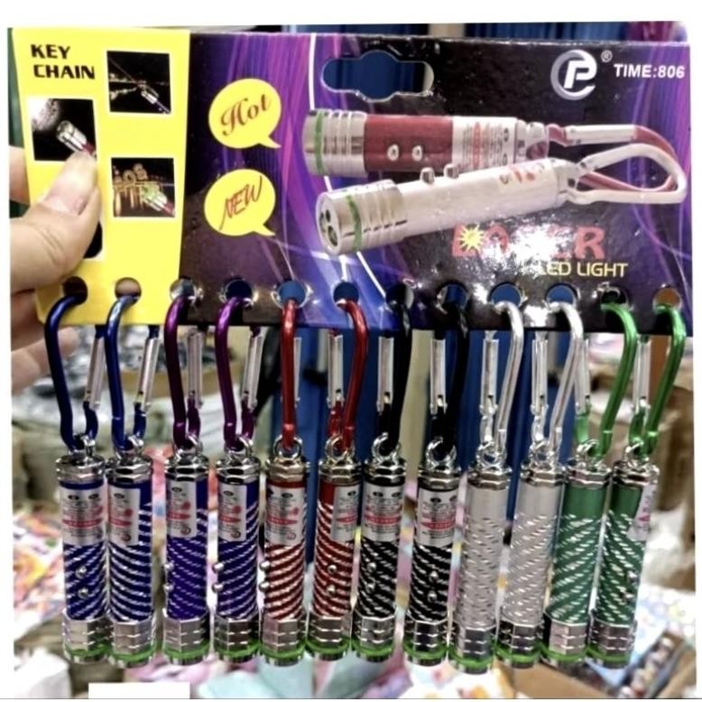 Cod Mainan Senter Laser Jarak Jauh Isi 12 Pcs Eqw-68