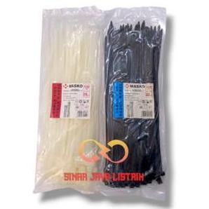 

Masko Kabel Ties 4,8 250 Mm 100 Pcs Nylon Cable Tie Sabuk Kabel 25 Cm Original