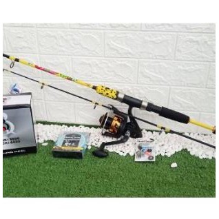 Set Pancing Laut 6 Joran Daido Lengkap Siap Pakai