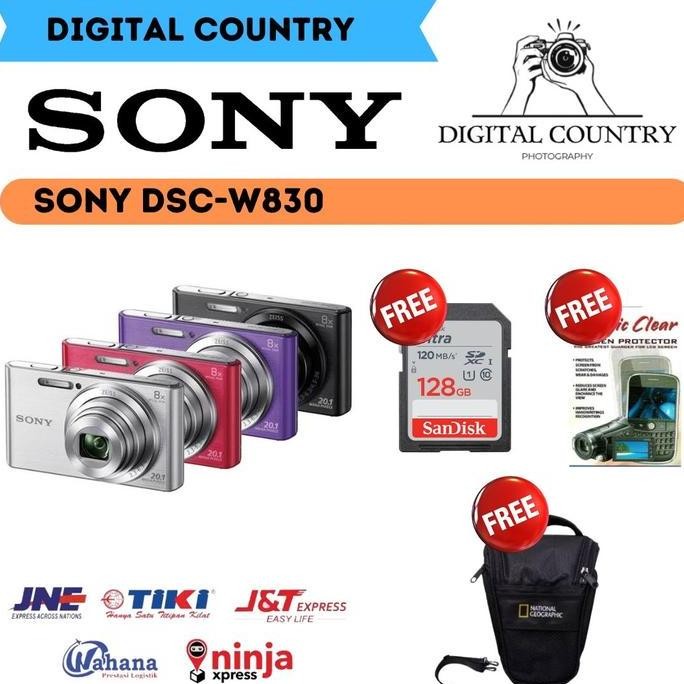 Promo SONY CYBERSHOT DSC-W830 - KAMERA DIGITAL SONY W830 COD