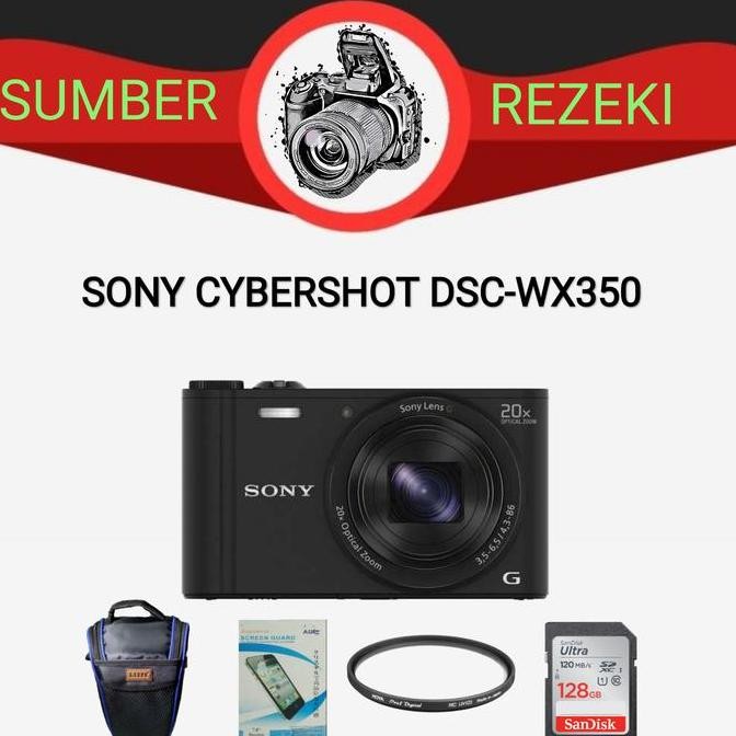 Promo SONY CYBERSHOT DSC-WX350 / KAMERA SONY DSC-WX350 / SONY WX350 COD