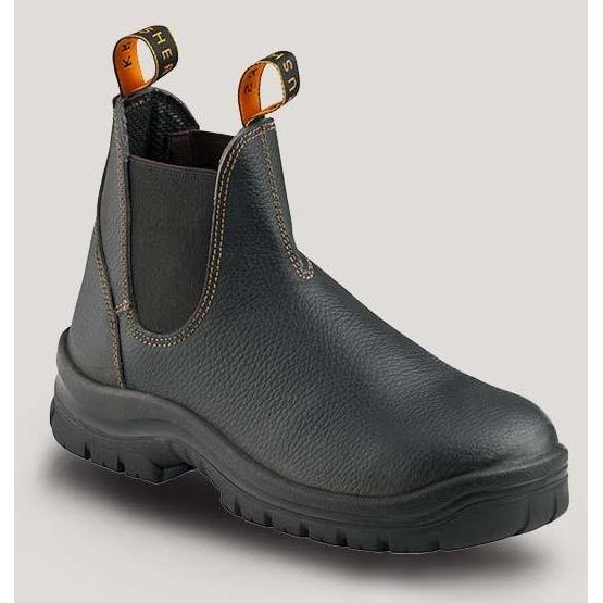 Baru Sepatu Safety Krushers Nevada Pria Ujung Besi Sol Kuat Anti Licin