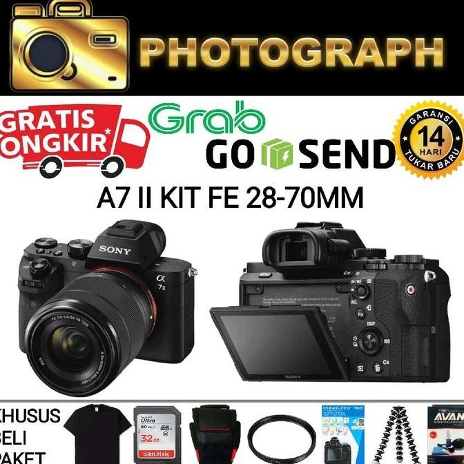 Promo SONY A7II KIT 28-70MM - SONY A7 MARK II KIT 28-70MM - SONY A7II KIT FE 28-70MM COD