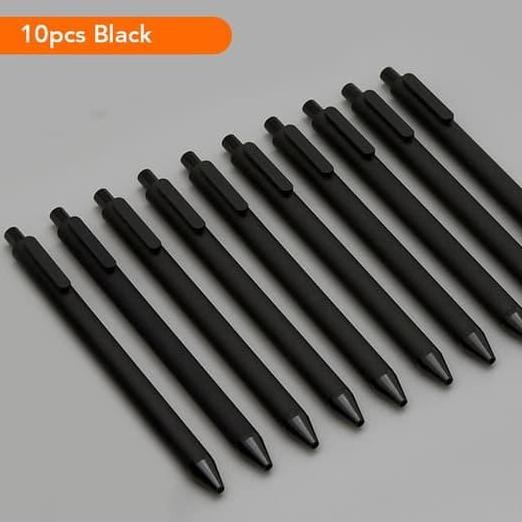 

TERSEDIA XIAOMI MIJIA KACOGREEN PULPEN GEL INK HITAM 0.5MM SET 10 PCS 6559