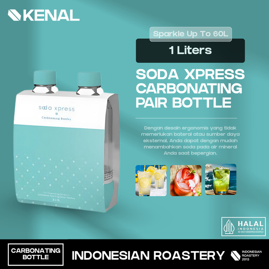 

Soda Xpress Carbonating Pair Bottle