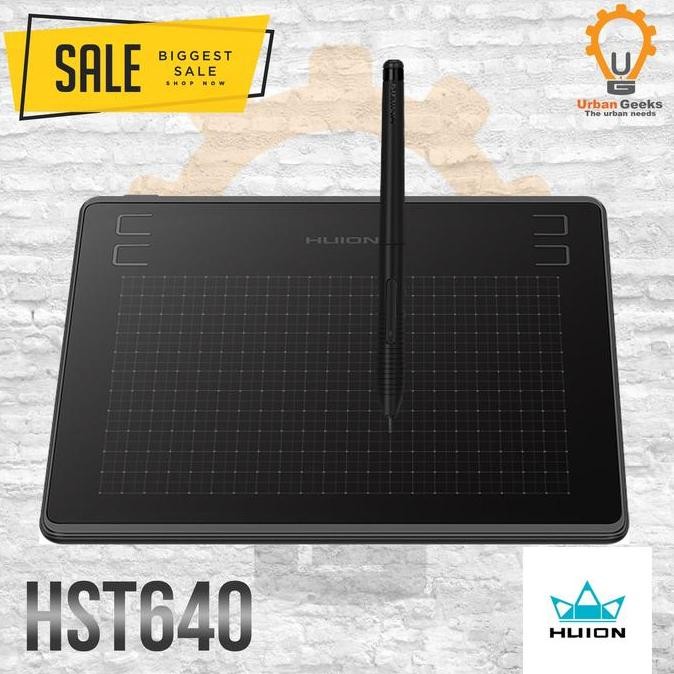 Huion Hs64 / Hst640 Graphic Drawing Pen Tablet Android Pc Alt H420P H640P Co