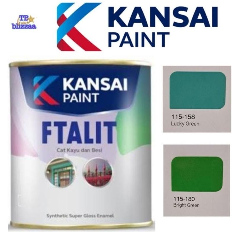 DI152 >> Ftalit 180 Ftalit Bright Green 180 Ftalit 158 Ftalit Lucky Green 158 Cat Kayu Besi Hijau Ka