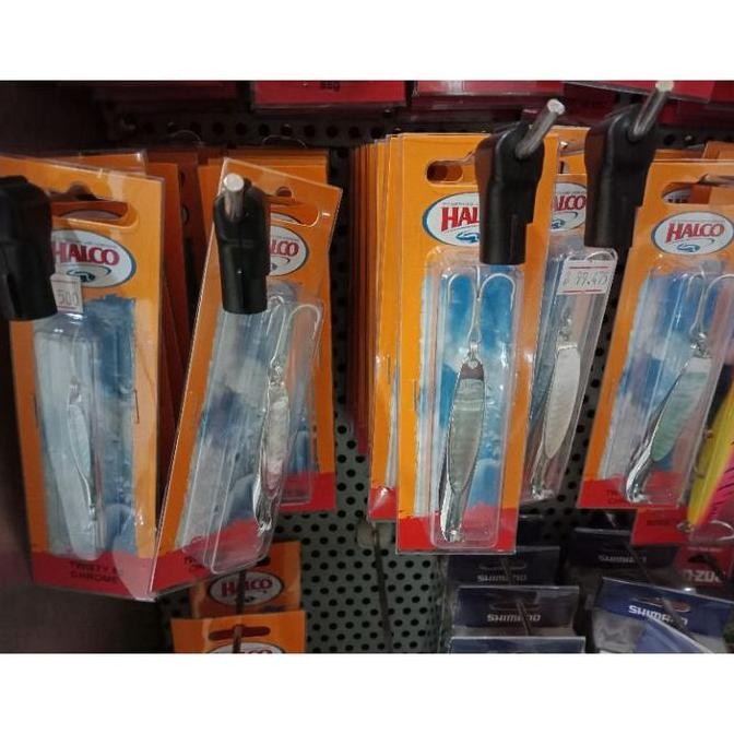 Halco Twisty Umpan Lure Spoon | Pilih Ukuran