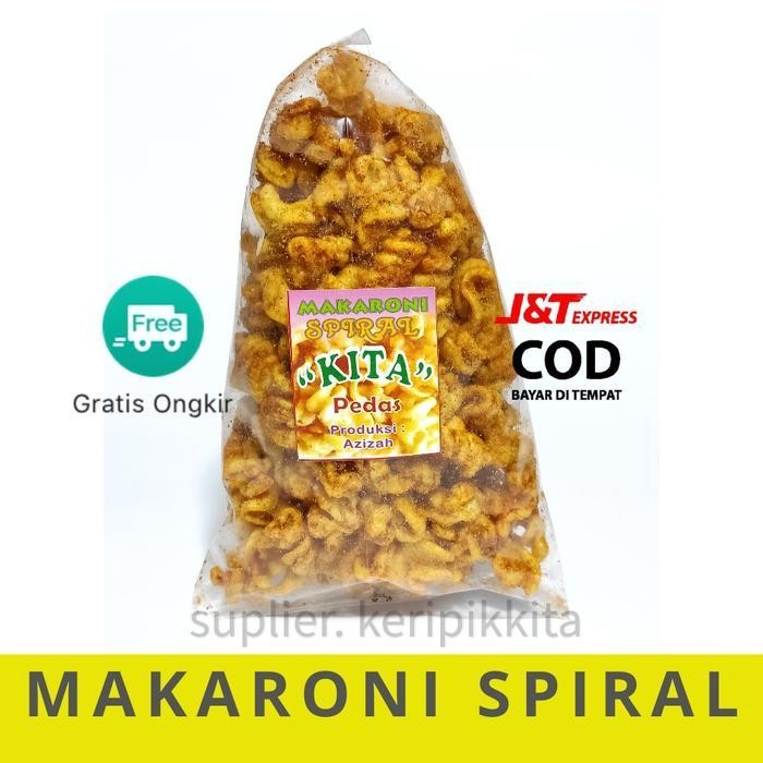 

FF kerupuk makaroni spiral daun jeruk kita snack
