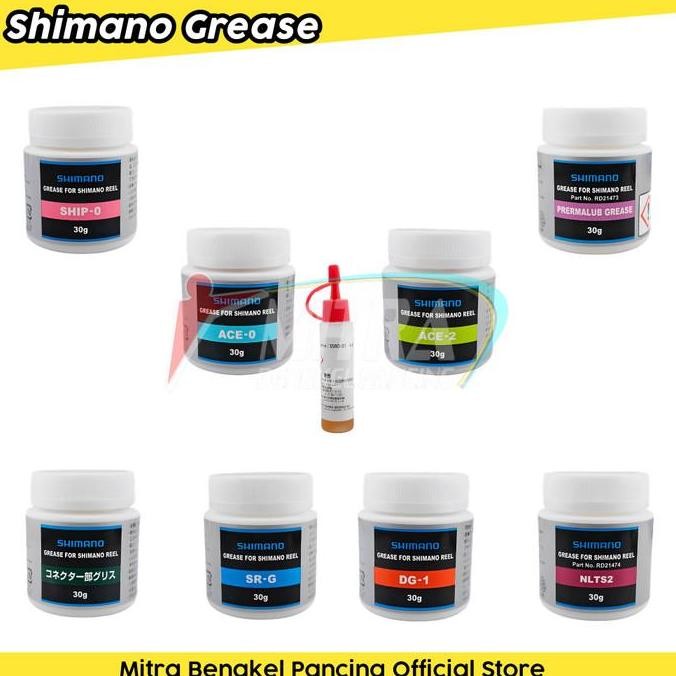 Grease Shimano Original Japan Pelumas Sparepart  Reel Pancing