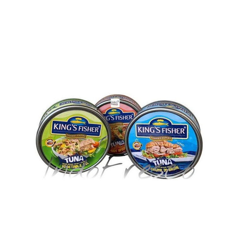 

READY KING'S FISHER TUNA KALENG 170G - TUNA KALENG PRAKTIS DAN LEZAT