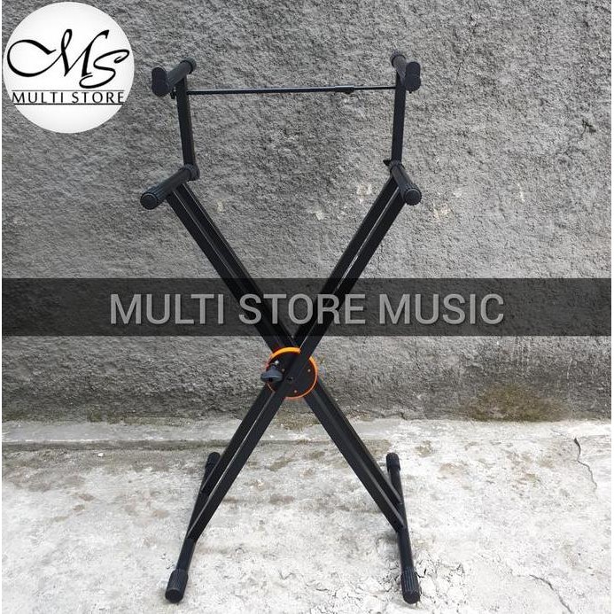 Terbaru Stand Susun - Stand Double - Stand 2 Keyboard - Stand Soundking Sv510