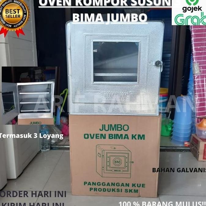 TERBARU BIMA KM - OVEN KOMPOR JUMBO SUSUN 3 + LOYANG