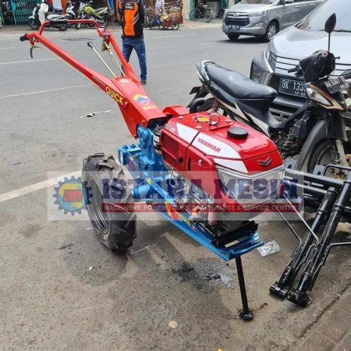 MESIN BAJAK SAWAH QUICK HAND TRAKTOR TANGAN M1000 COMPLETE YANMAR TF85 ORIGINAL DAN TERPERCAYA
