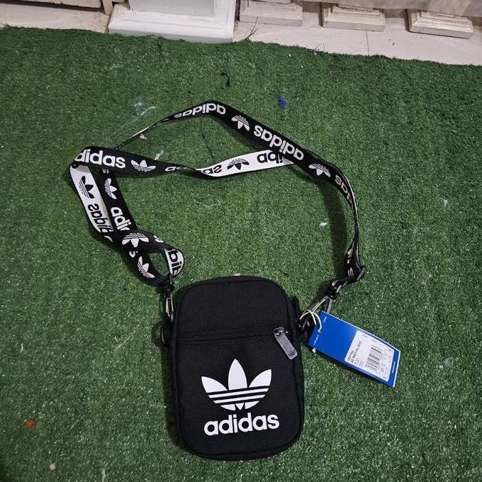 Terlaris AdidasOriginalAdicolourFestivalBagBlackBnwt