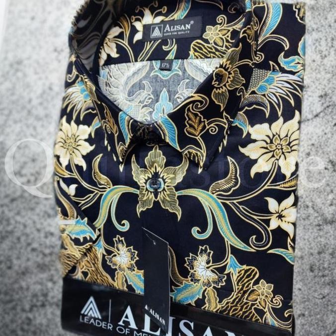 ALISAN KEMEJA BATIK LENGAN PENDEK BSIZE - REGULER - 1201