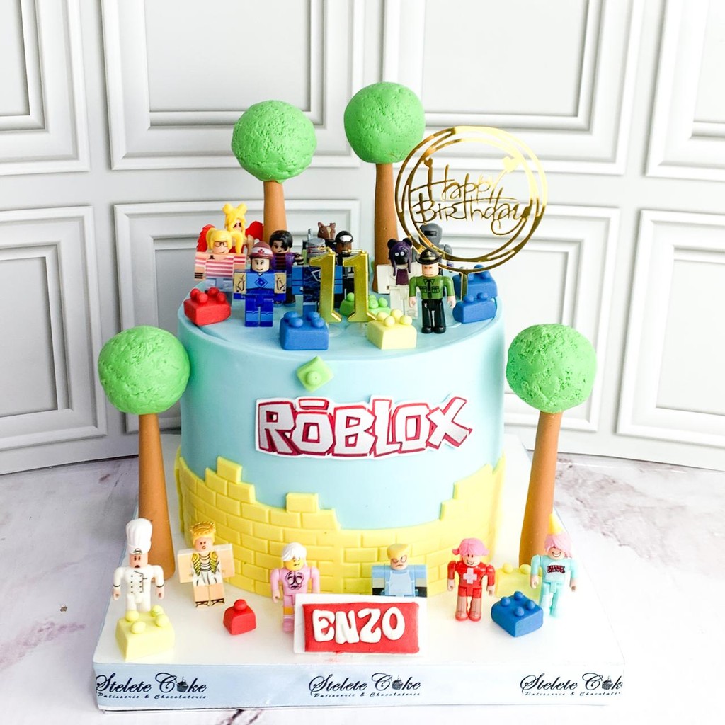 

Kue Ulang Tahun/Birthday Cake/Kue Ultah tema roblox/Kue Ultah Roblox/Kue Birthday Jakarta