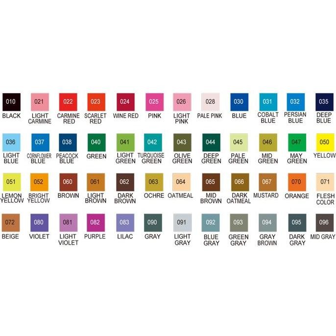 

ZIG CLEAN COLOR Real Brush 48 colors (RB-6000AT/48V)