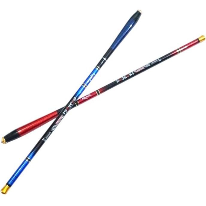 Joran Tegek Pancing Carbon Katana Maskoki Ruas Pendek Termurah
