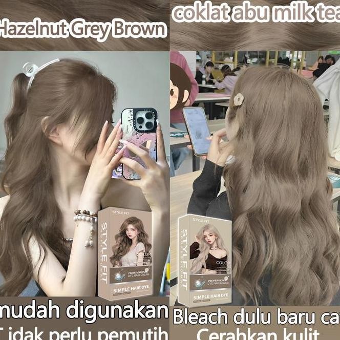Terlaris Rambut Halus, BerkilauCat Rambut Fashion Profesional Dapatkan Warna Pesona Dengan Mudah Dan