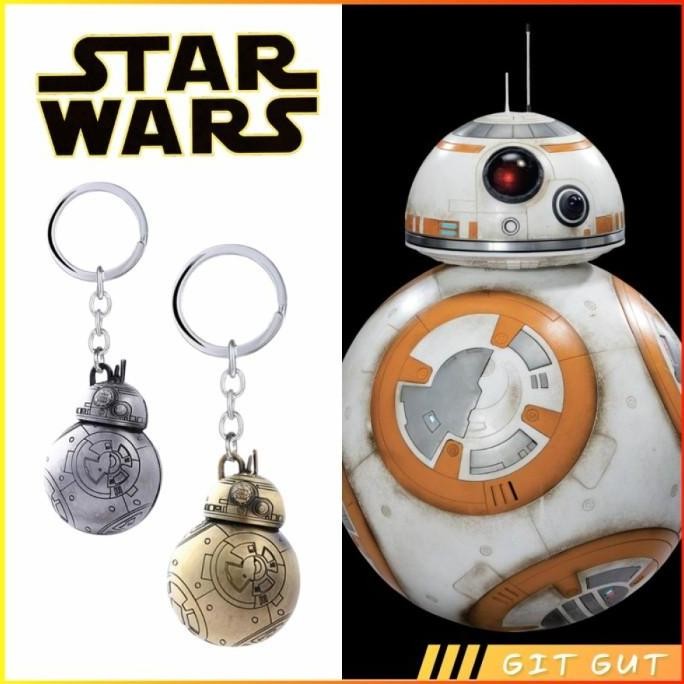 Stok Terbatas Keychain Gantungan Kunci Star Wars Robot BB-8 BB8