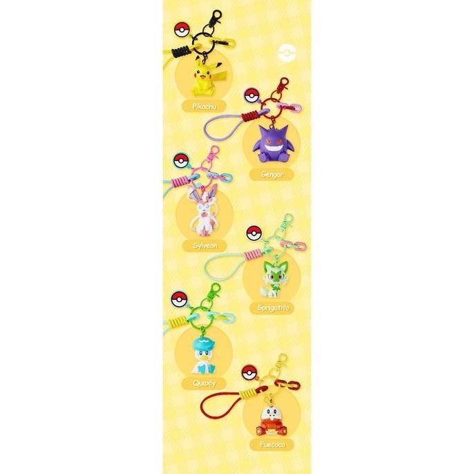 Stok Terbatas Gantungan Kunci Pokemon Pendant Aromatherapy Langbowang Original Licensed