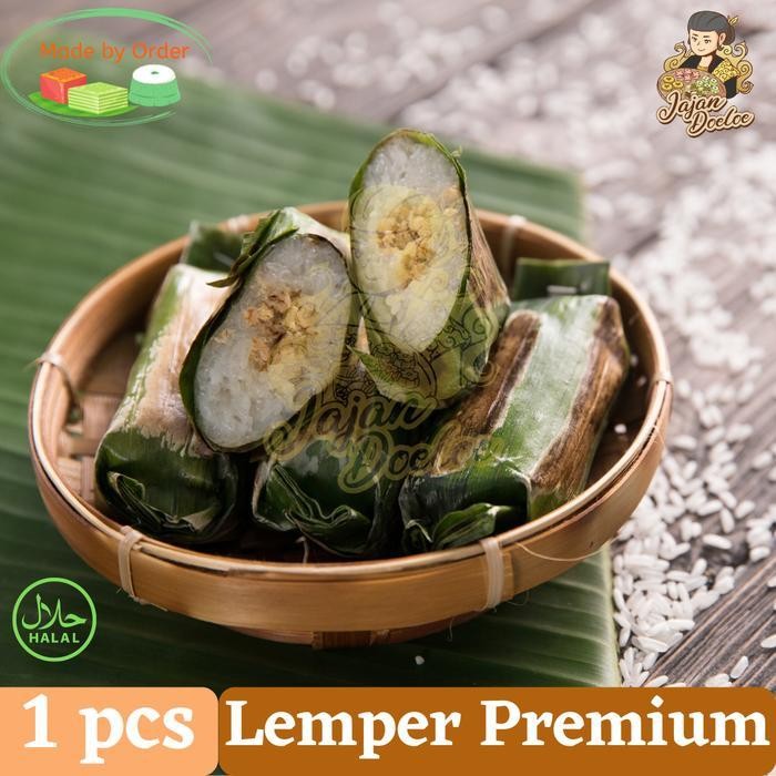 

IX Lemper Bakar Isi Ayam , Lemper Ayam , Kue Lemper