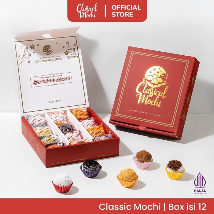 

IX Kue Mochi Enak ( Box Isi 12 ) - Classical Mochi