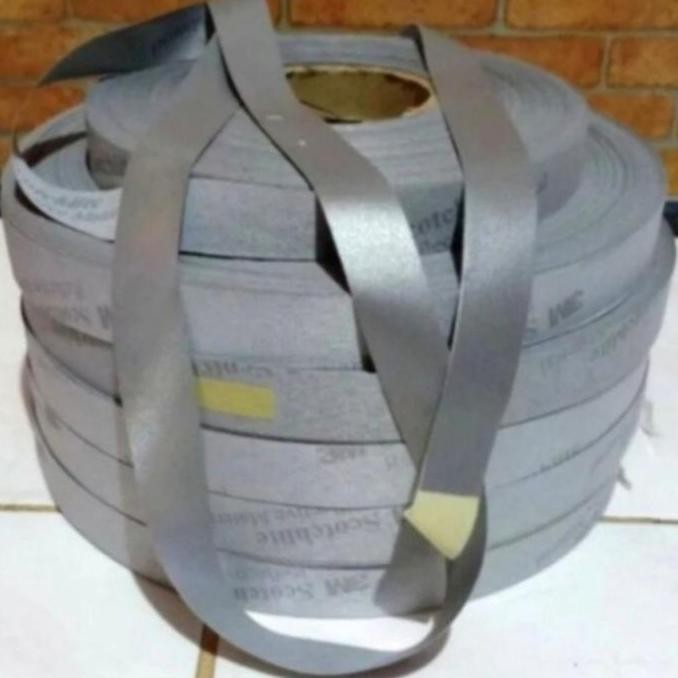 

3M 8912-Stiker Reflective Baju Safety Scotlet Pita Jahit 1Inc X100M Co