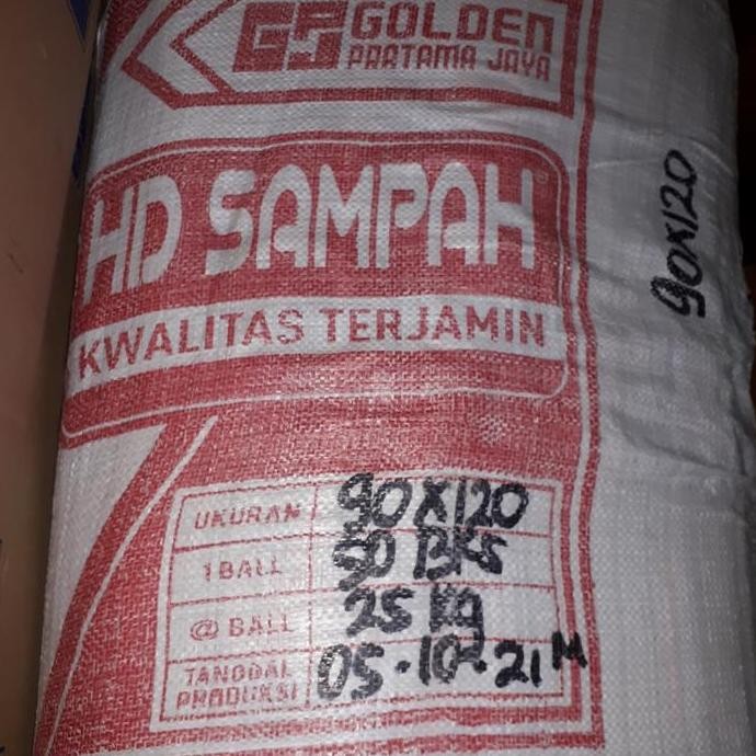 Bst Ready Trash Bag Trashbag Plastik Sampah 90X120Cm Tebal 1 Bal Karung Gojek Best Seller