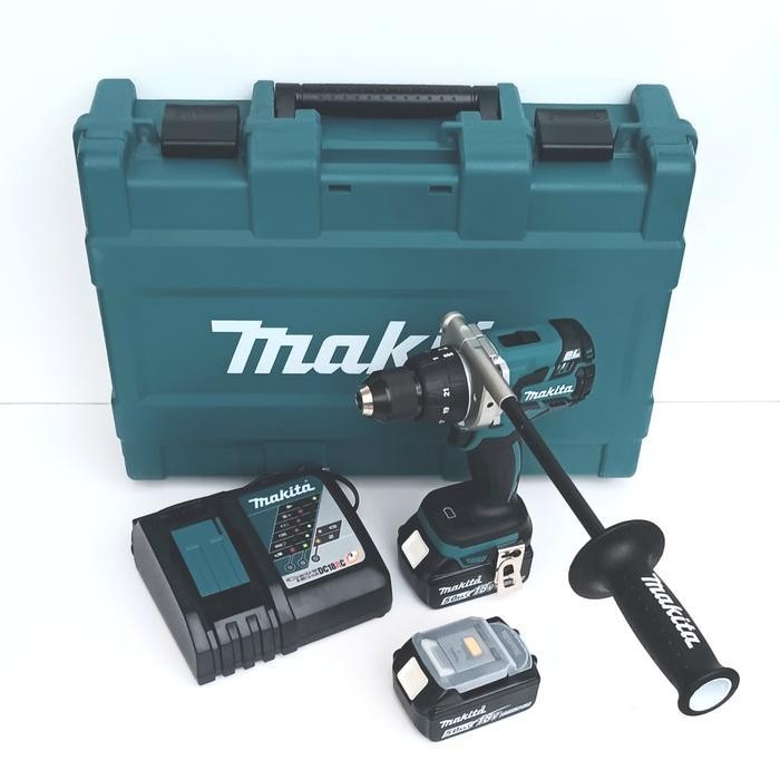 MAKITA DDF481RTE DRILL DRIVER CORDLESS BRUSHLESS 18V LXT