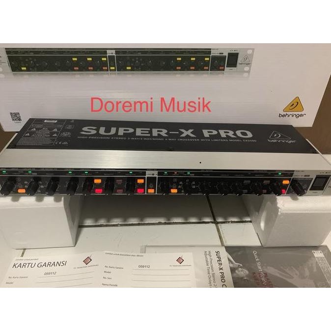 Crossover Aktif 2way / Mono / 4way / 3way Behringer Cx 3400 Orinal