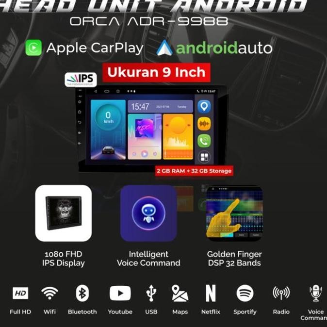 Head Unit Android ORCA Pro plus 7 inch