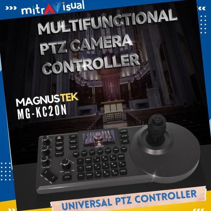 MAGNUSTEK  MG-KC20N MULTIFUNCTIONAL PTZ CAMERA CONTROLLER ORIGINAL DAN TERPERCAYA