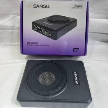 subwoofer kolong jok slim sansui SA FA 1100 mobil mobilio