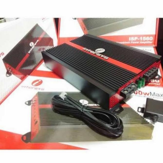 Power Amplifier Intersys ISP-1560 Monoblock / Power Mobil Universal