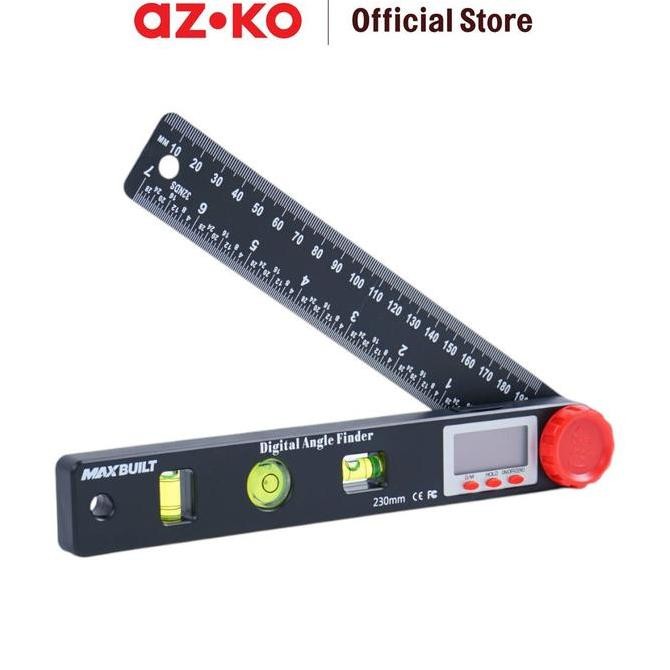 

Maxbuilt Penggaris Sudut Digital Multifungsi - Hitam Co