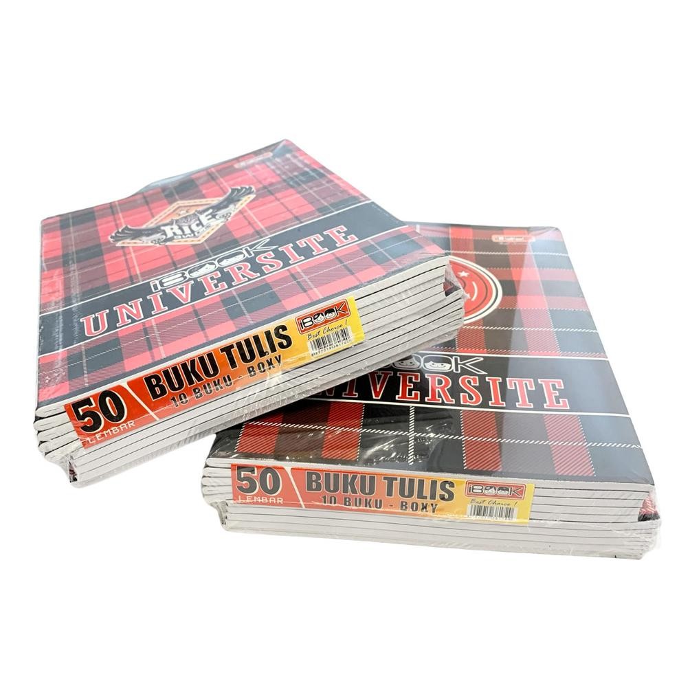 

Buku Tulis Boxy 50 Lembar iBook - Buku Tulis Sekolah Ukuran BigBoss (1 Pak isi 10 Lembar)