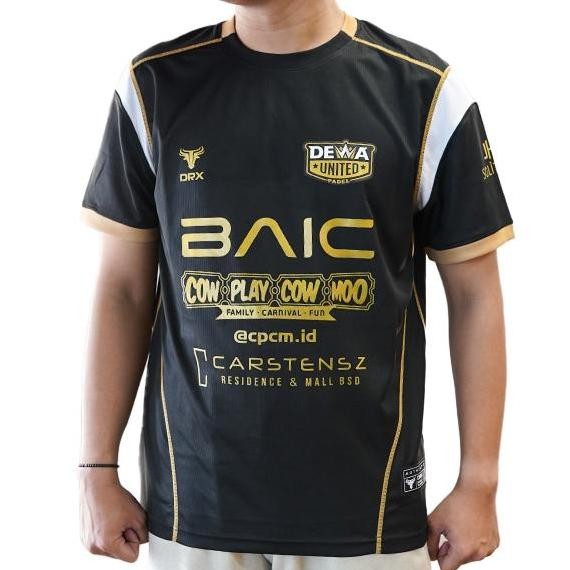 Jersey Dewa united Padel Black 2025