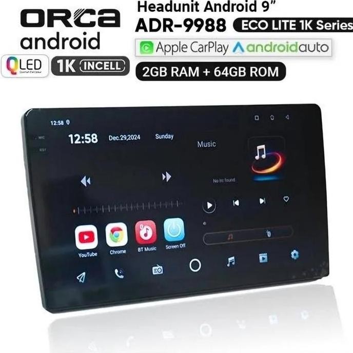Android orca ramm 6 ukuran 9inch