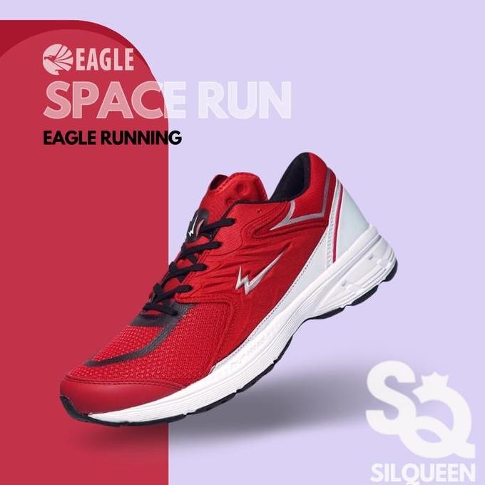 Promo SEPATU EAGLE RUNNING JOGING LARI ORIGINAL - SPACE RUN COD