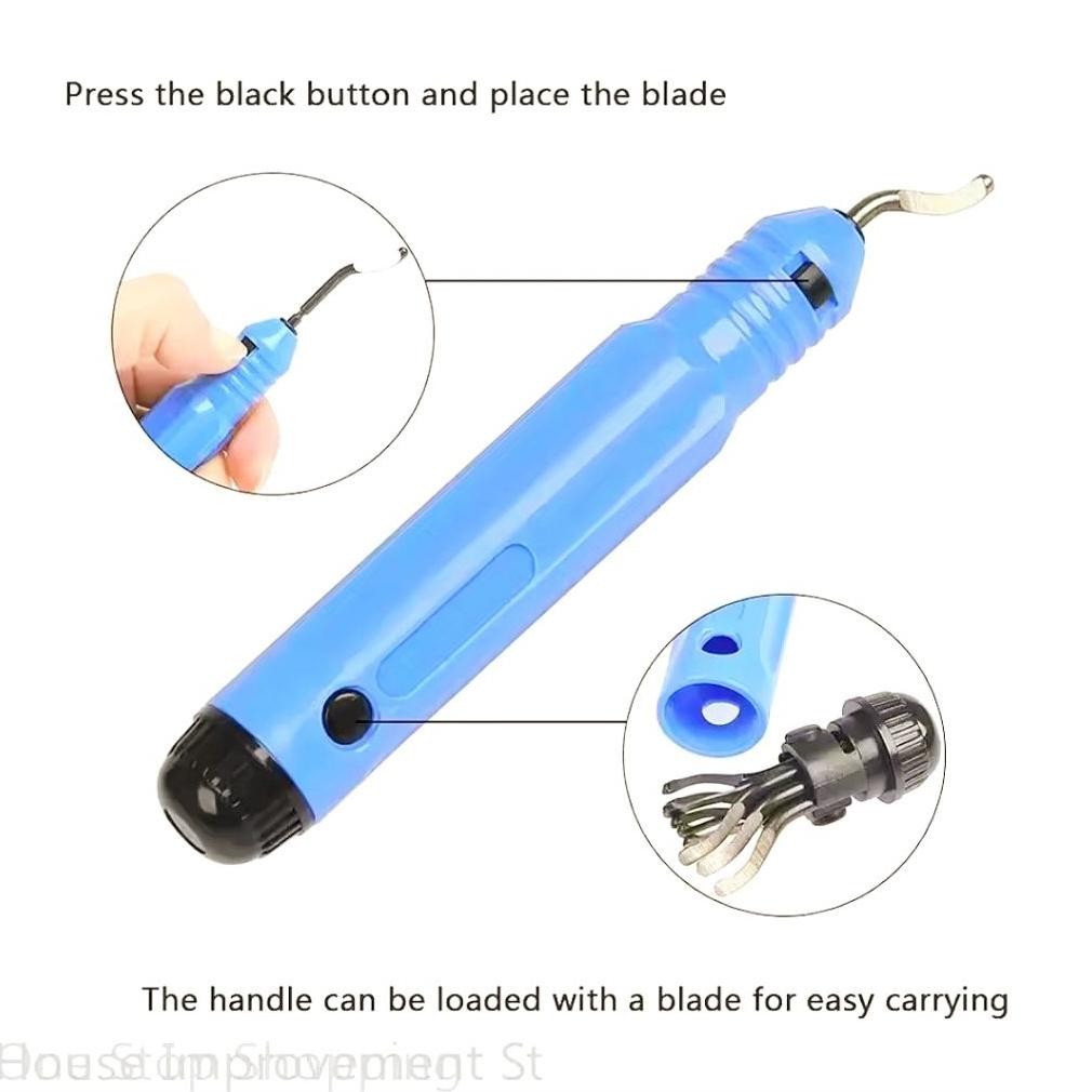 

1set pisau deburring blade BS1010 set holder NB1100 pisau camfering champer manual pisau kerok pengikis tepi ujung benda kerja yg tajam untuk material besi kayu pipa tembaga dll