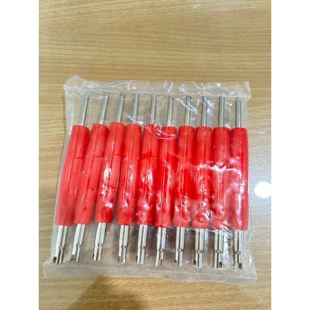 Kunci Bukaan Pentil Panjang 124mm Semua Jenis Ban Motor Tubeless Tubless / Tubetype biasa