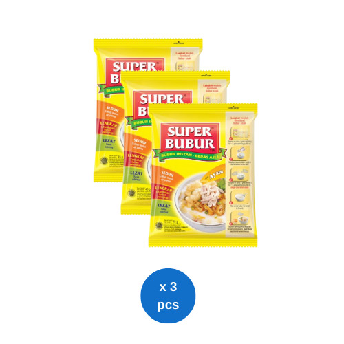 

Super Bubur Ayam 45gr x 3 pcs