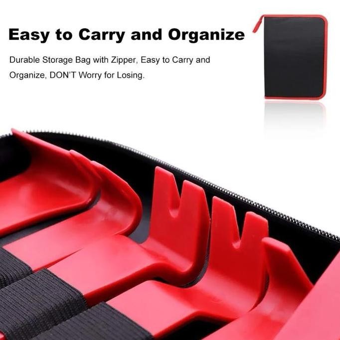 DB13>> Alat Congkel Reparasi Cungkil Interior Dashboard Audio Mobil 19 in 1